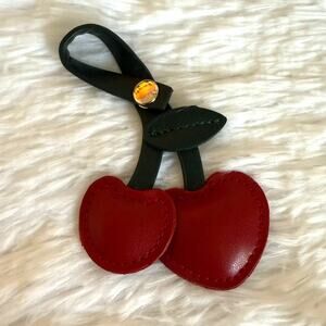 Cherry Heart Bag Charm Bag Jewelry